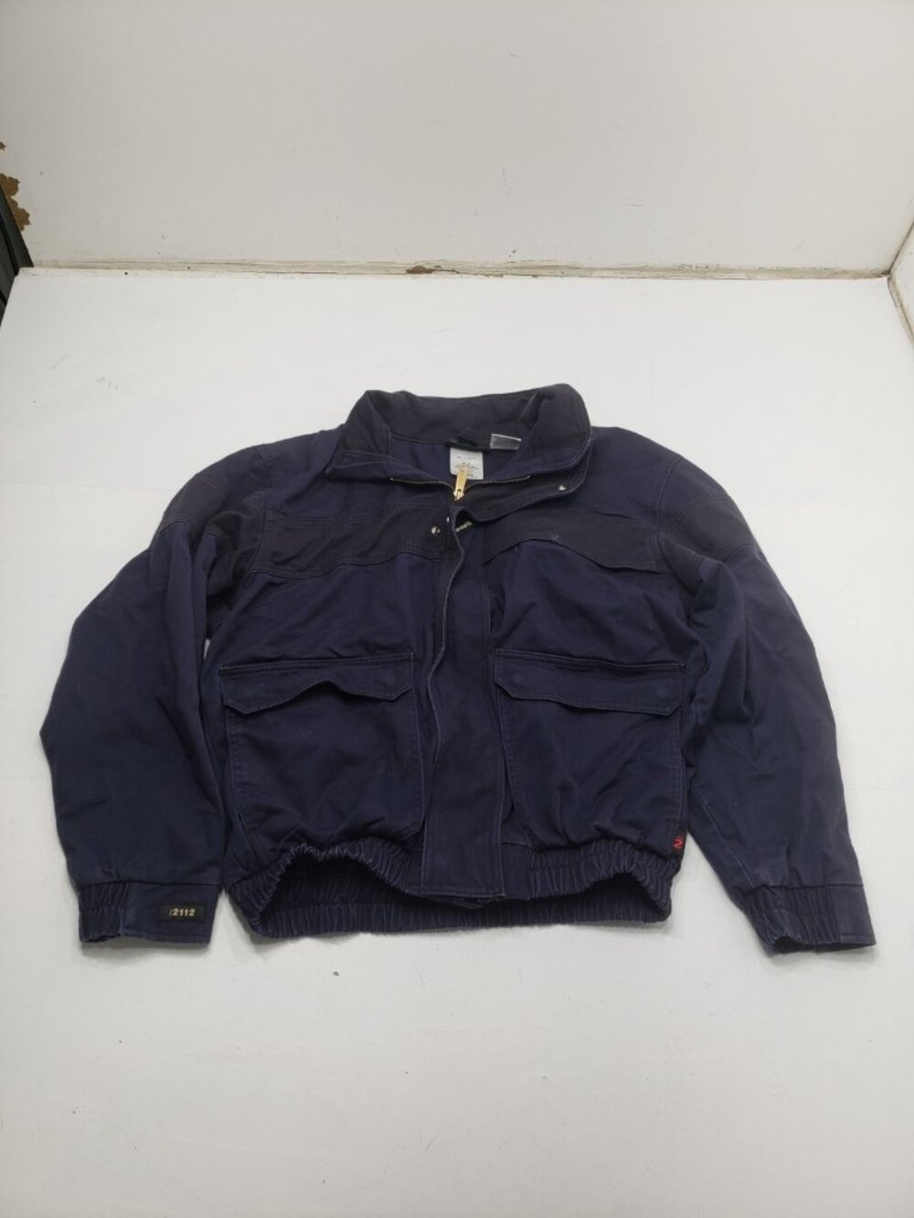 Workrite Westex UltraSoft FR Jacket Mens Medium Navy 12.4 ATPV Flame Resistant